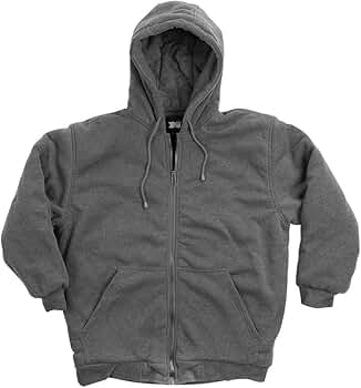 Amazon.com: North 15 Men's Hooded Sweatshirt - DTM Quilted